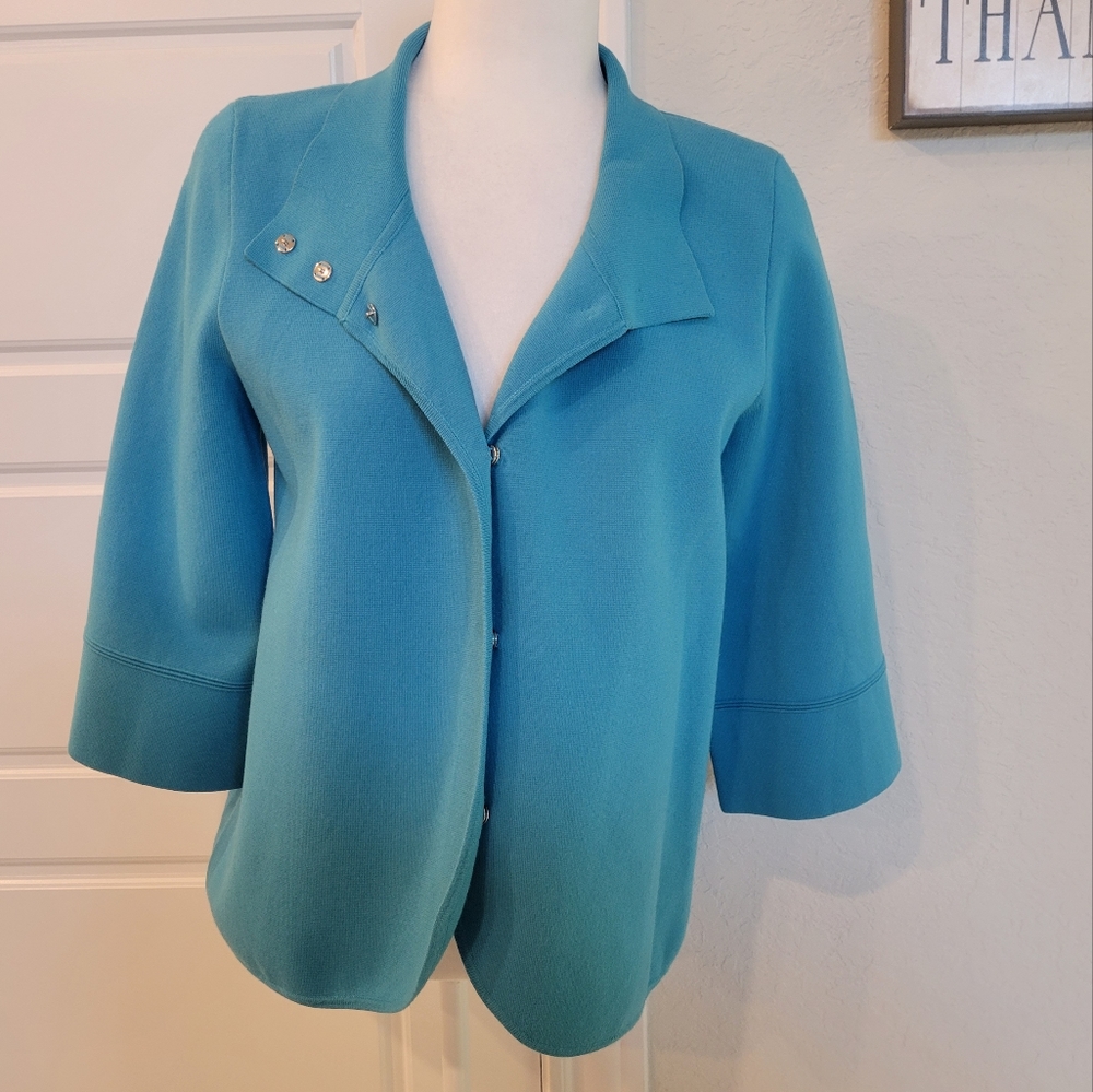 Carlisle Collection Snap Button Jacket/Blazer Siz… - image 1